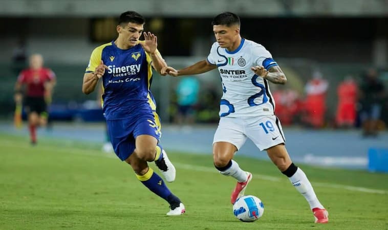 Thành tích đối đầu gần đây Hellas Verona vs Inter Milan