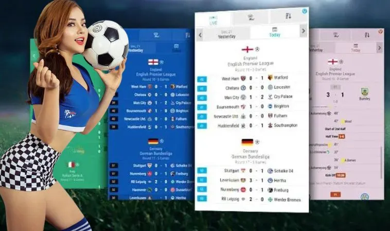 Cập nhật KQBD trực tuyến của nhiều giải lớn