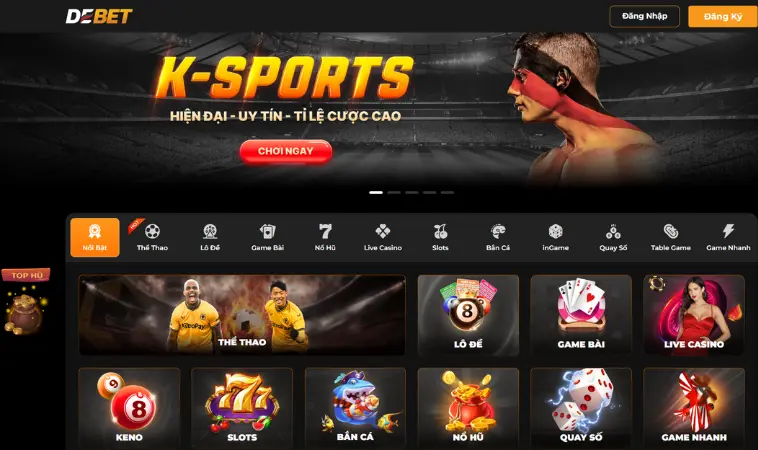 Đánh giá nhà cái DEBET – ngỡ ngàng trước những trải nghiệm siêu mượt