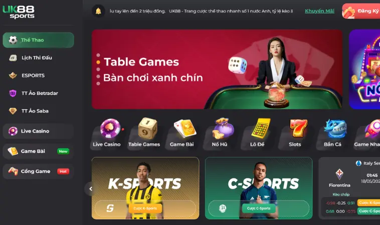 Đánh giá nhà cái UK88 – điểm dừng chân đáng đến của mọi cược thủ