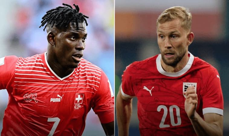 Thành Tích Đối Đầu Giữa Thụy Sĩ vs Áo