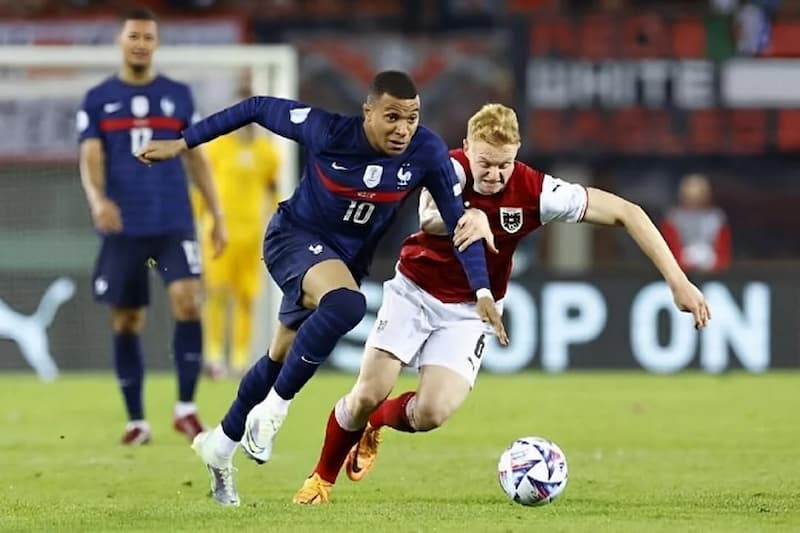 Lịch Sử Đối Đầu Của 2 Đội Bóng Áo vs Pháp